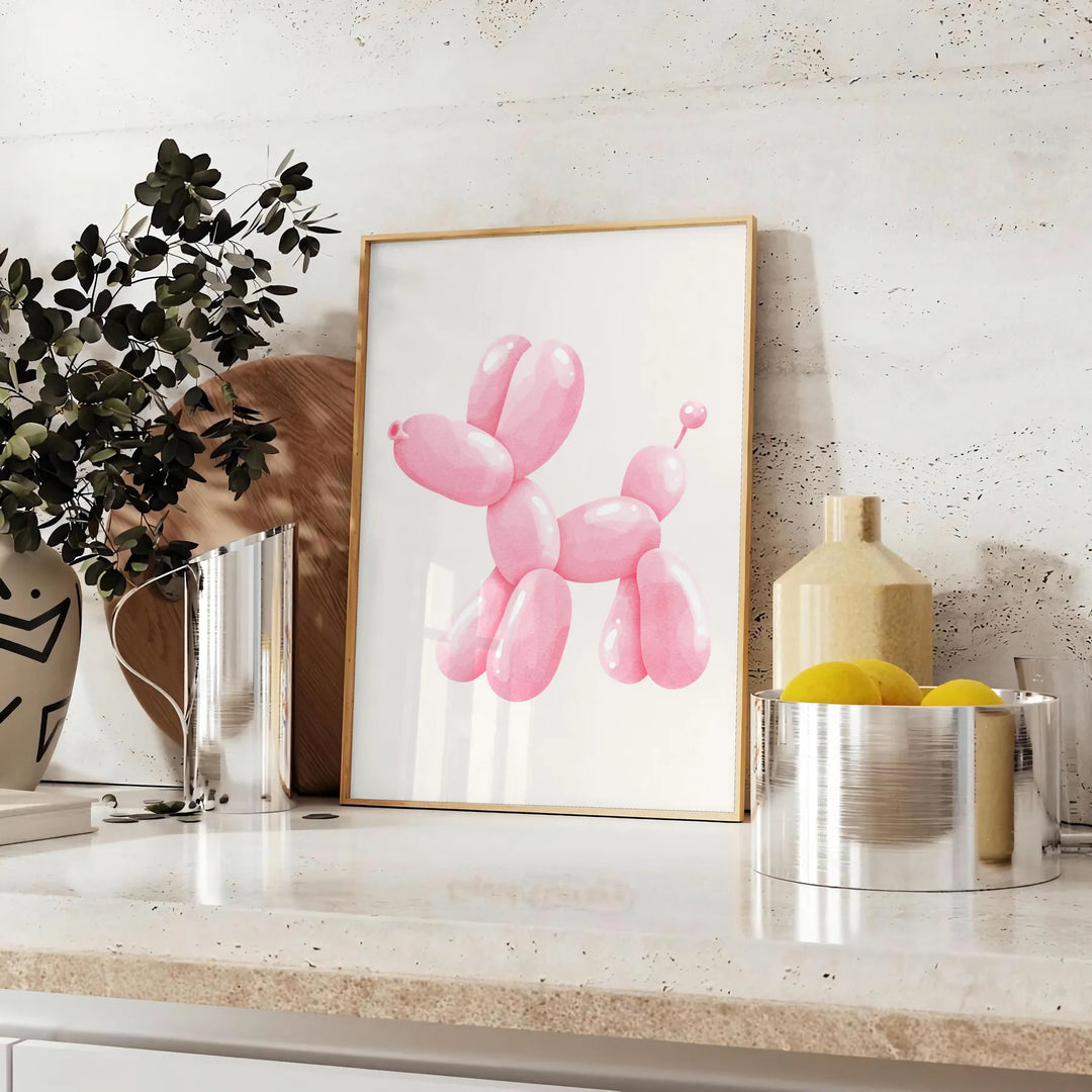 Colorful graphic design with warm brown and orange tones - styled on a counter with eucalyptus and a bowl of lemons
