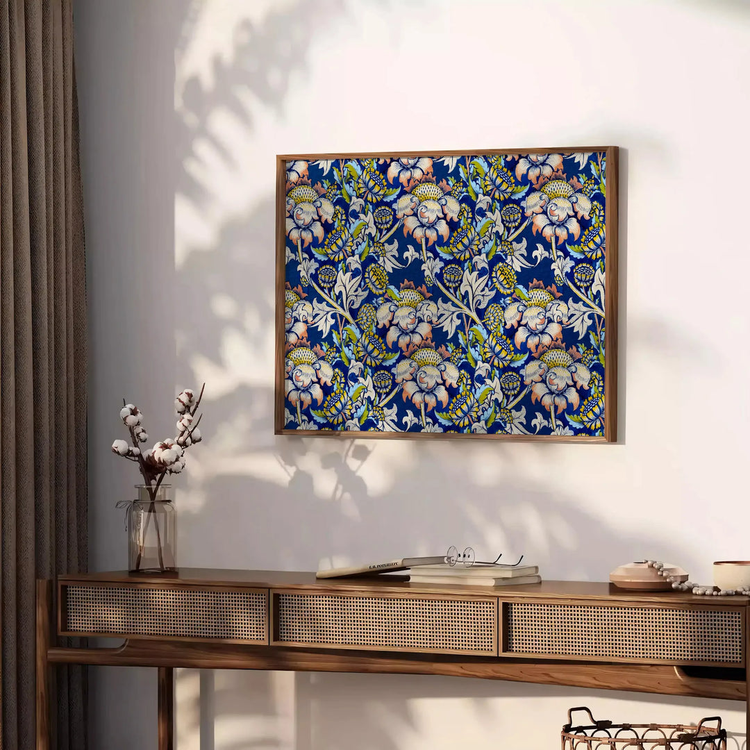 jardin verdoyant avec un sol brun riche et des fleurs éclatantes - sur un plan de travail avec eucalyptus et coupe de citrons