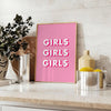 A group of diverse girls in playful poses, featuring warm brown and white tones - styled on a counter with eucalyptus and a bowl of lemons