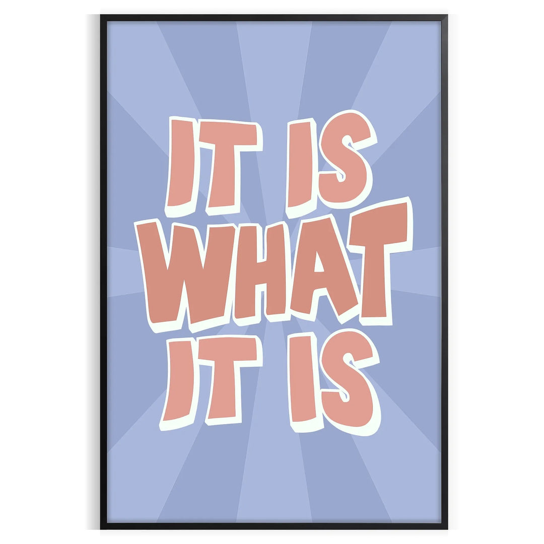 abstract space scene with brown and blue hues, motivational text