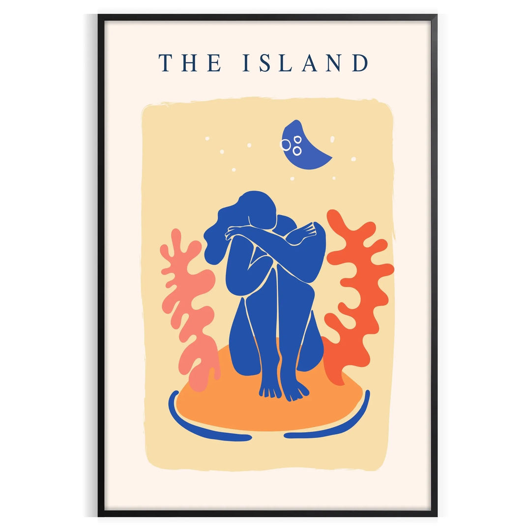 Papier découpé artwork featuring intricate cut-out designs in orange and blue