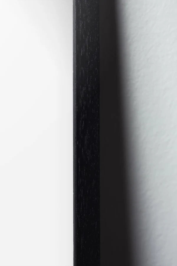 a sleek black frame surrounding a minimalist design