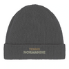 Embroidered beanie featuring Tennis Normandie 2 logo design