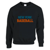 Unisex sweater featuring a minimalist New York baseball graphic