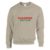 Unisex sweater featuring the Palm Spring Golf Club logo in a bold design