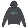 Hoodie featuring a printed logo of New York Tennis