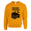 Sweater featuring a graphic print of Miami Tennis with bold colors