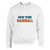 Unisex sweater featuring a minimalist New York baseball graphic