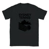 T-shirt featuring a graphic of tennis players in Sydney