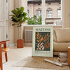 Forme astratte ritagliate in arancione e verde di Matisse