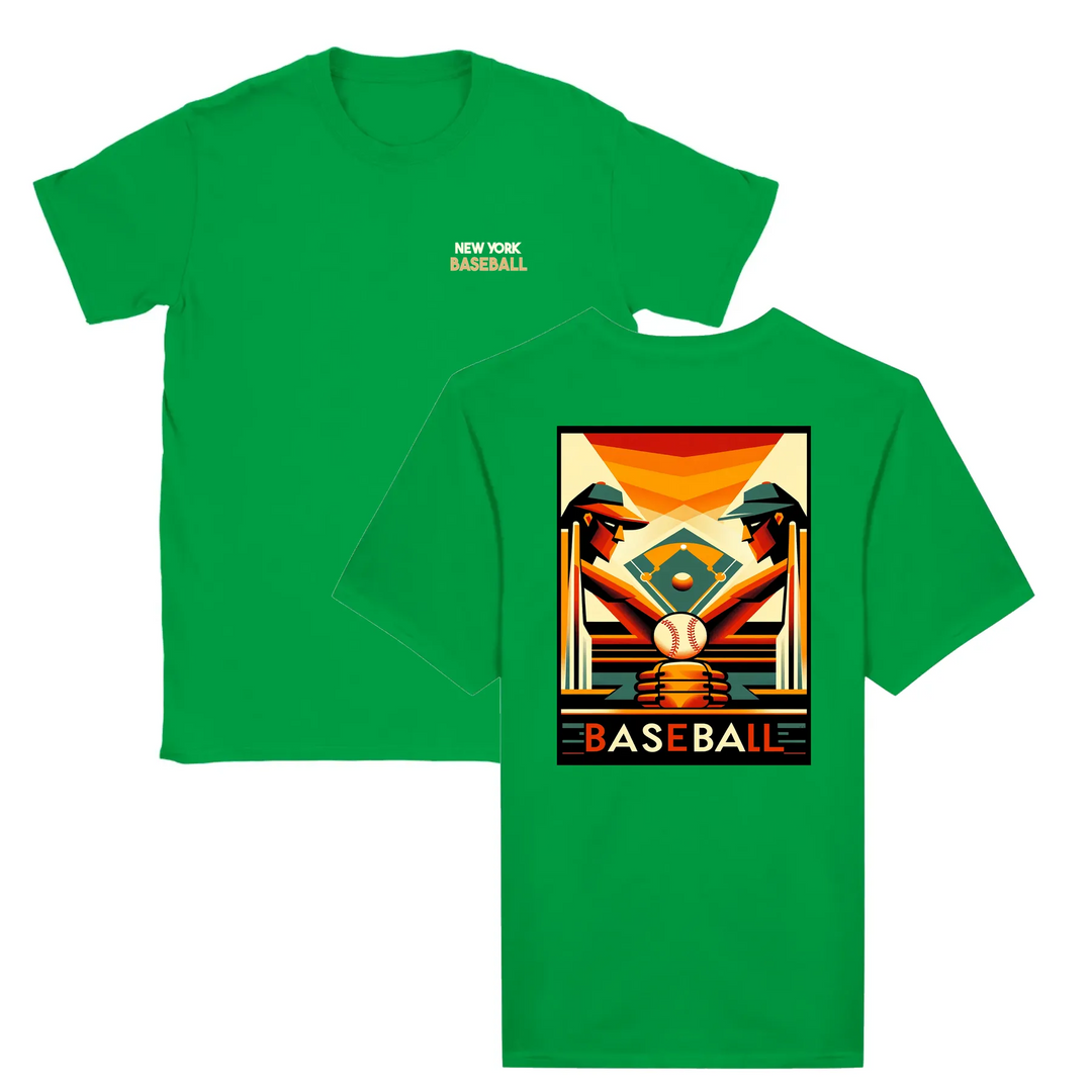 T-shirt με γραφικά στοιχεία μπέιζμπολ της Νέας Υόρκης