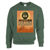 Unisex crewneck-tröja med Mission Roland Tennis-logotyp i en sportig design