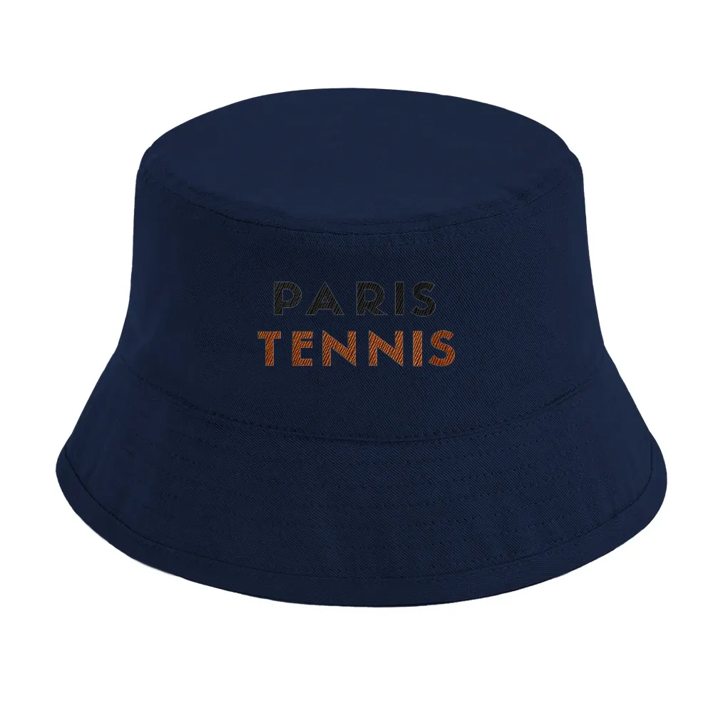 Embroidered cap featuring the Paris Tennis 2 logo in a sporty design