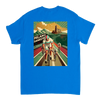 T-shirt featuring a graphic of the Milano–Sanremo cycling race