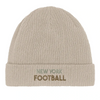 Beanie featuring an embroidered New York Football graphic
