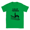 T-shirt featuring a graphic design inspired by Lille Tennis