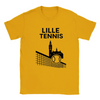 T-shirt featuring a graphic design inspired by Lille Tennis
