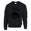 Sweater featuring a graphic print of Miami Tennis with bold colors