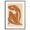Matisse's Blue Nude II, a modernist depiction of a reclining figure in blue tones