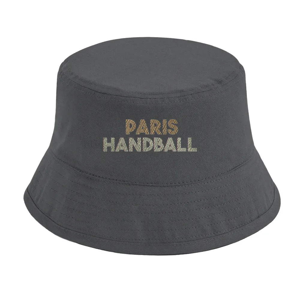 Embroidered cap featuring a handball logo and Paris design