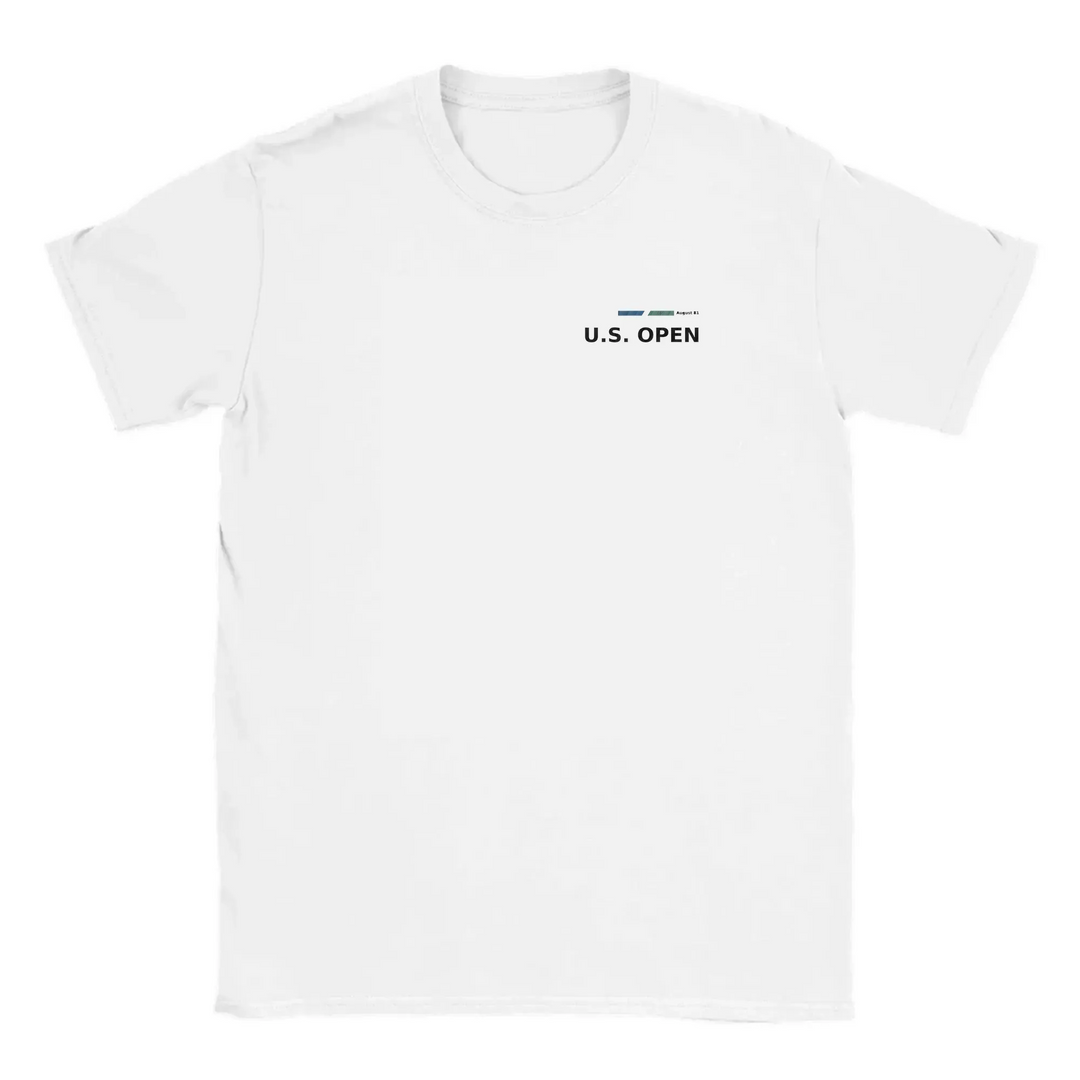 T-shirt with embroidered US Open logo on the chest