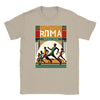 T-Shirt mit einem Grafikdesign des Logos des Rom-Marathons 6
