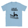 T-shirt featuring a graphic design inspired by Lille Tennis