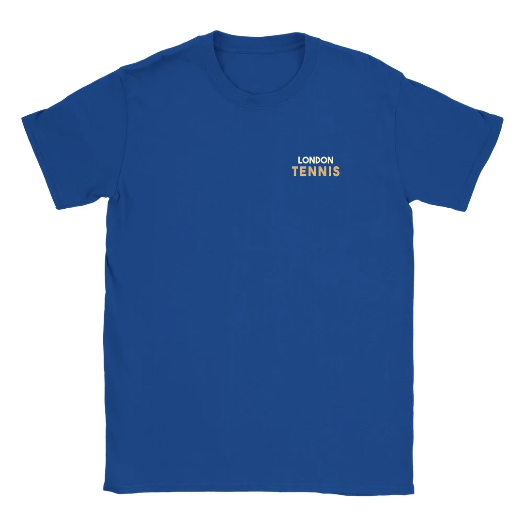 T-shirt featuring an embroidered London Tennis logo on the chest