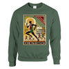 Unisex sweater with a graphic print of the Rome Marathon logo