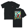 T-shirt avec un graphique de joueurs de handball en action