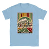 T-shirt featuring a graphic design inspired by the Rome Marathon