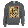 Unisex sweater with a graphic print of the Rome Marathon logo