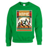 Crewneck sweater featuring a graphic of the Rome Marathon logo