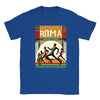 T-Shirt mit einem Grafikdesign des Logos des Rom-Marathons 6