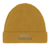 Embroidered beanie featuring the Roma Tennis 2 logo design