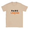 T-shirt featuring a tennis graphic inspired by Paris