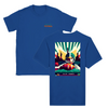 T-shirt featuring a graphic of New York football team logo