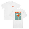 T-shirt featuring a graphic of a Pornstar Martini cocktail