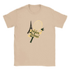 T-shirt featuring a graphic of tennis players in Paris