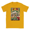 T-shirt featuring a graphic design inspired by the Rome Marathon