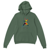 Hoodie featuring a graphic print of a tennis table in Paris