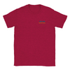 T-shirt featuring an embroidered design of New York basketball