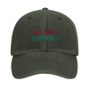 Broderad keps med Milano Sanremo-logotyp i vintage-stil