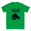 T-shirt featuring a graphic of a tennis player in action at Monte Carlo