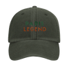 Embroidered cap featuring a vintage tennis design inspired by Paris