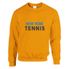Unisex sweater with a graphic of a tennis player in New York