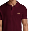 Embroidered polo shirt showcasing the New York football crest