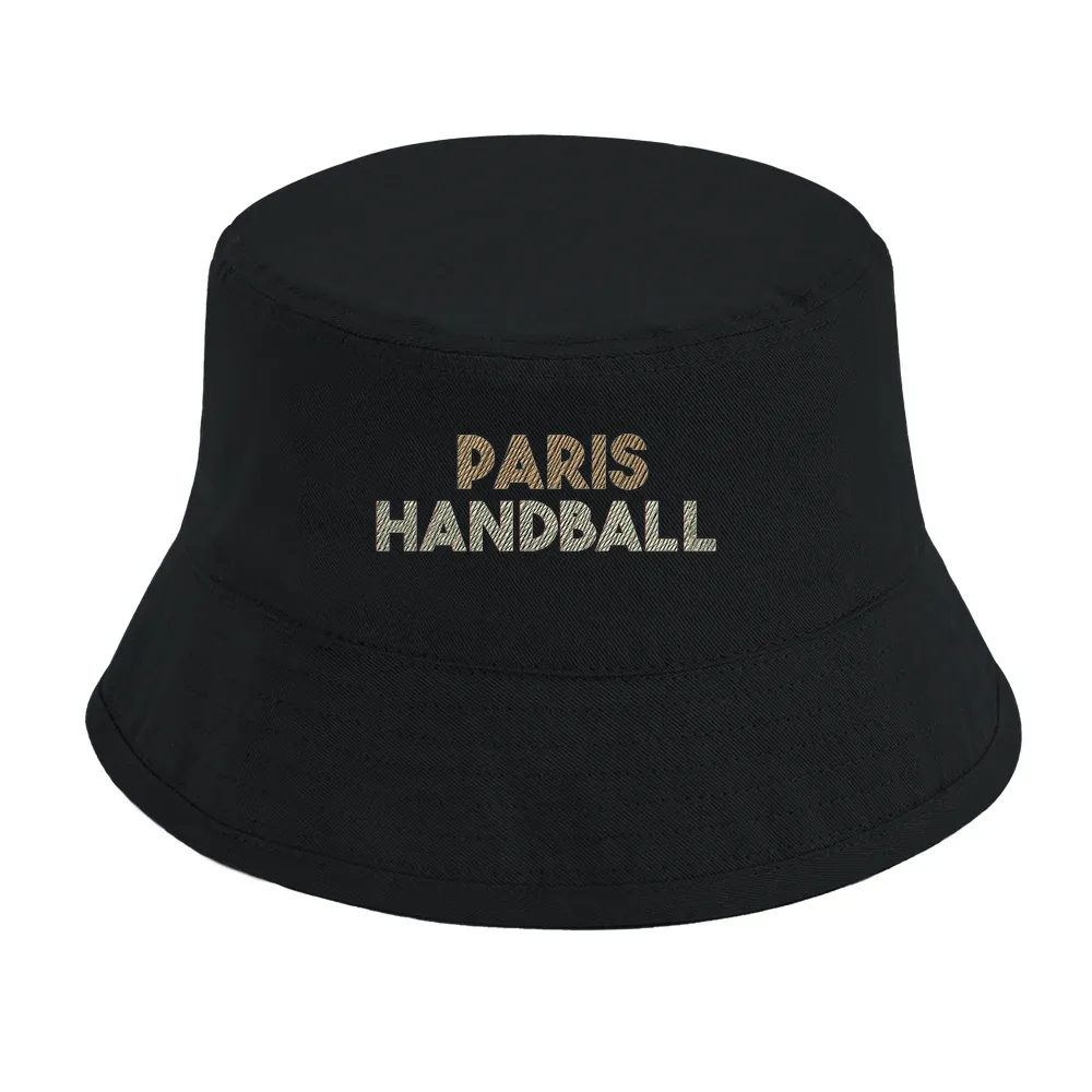 Embroidered cap featuring a handball logo and Paris design