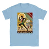 T-shirt featuring a graphic design inspired by the Rome Marathon