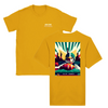 T-shirt featuring a graphic of New York football team logo
